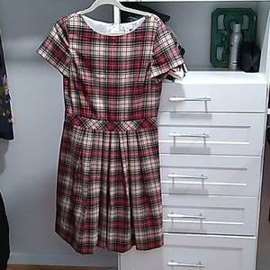 Brooks Bros plaid dress